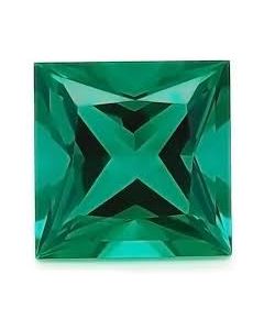  Lab Grown Emerald Princess Shape