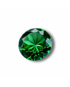  Lab Grown Emerald Round Shape