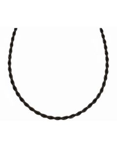 3mm Black Plated Hummer Stainless Steel Chain