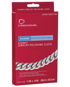 Connoisseurs Gold Silver Polishing Cloth