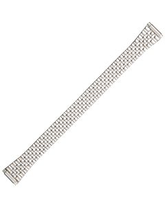 Steel Metal Sparkly Style Expansion Metal Watch Strap 10-14mm
