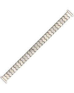Steel Metal Swirl Style Expansion Watch Strap 10-14mm