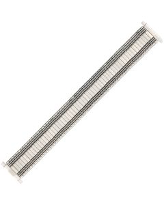 Steel Metal Sequins Style Expansion Watch Strap 16-22mm