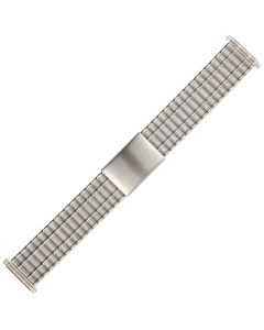 Steel Metal Grid Belt Style Expansion Watch Strap 18-22mm