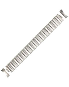 Steel Metal Caterpillar Style Expansion Watch Strap 20mm