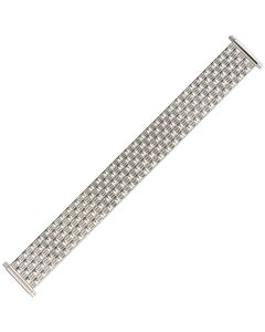 Steel Metal Grater Style Expansion Watch Strap 17-22mm