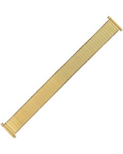 Yellow Metal Lasagna Style Expansion Watch Strap 15-20mm