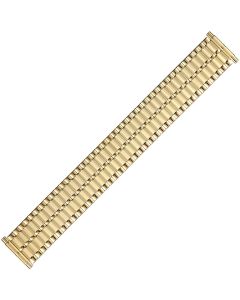 Yellow Metal Lipstick Style Expansion Watch Strap 16-22mm