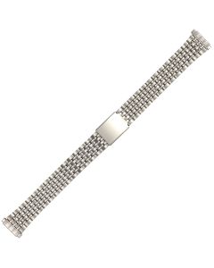 Stainless Steel 10-14mm Lined Style Buckle Watch Strap