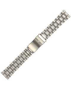 Stainless Steel 20mm Pillow Style Buckle Watch Strap