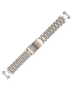 Stainless Steel 20mm Curved Canned Style Buckle Watch Strap