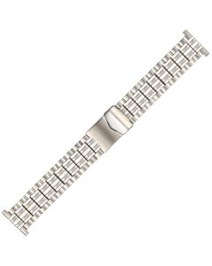 Stainless Steel 26mm Long Corn On The Cob Style  Buckle Watch Strap