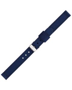Navy Blue Two Piece 12mm Nylon Watch Strap