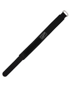 Black 16mm Velcro Watch Band