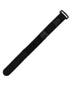 Black 16mm Velcro Watch Band