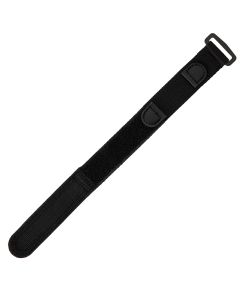 Black 20mm Velcro Watch Band