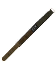 Green Sport 16mm Metal Hoop Velcro Watch Band