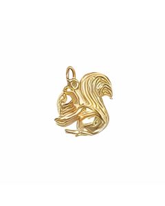 10K Yellow Gold Squirrel Charm