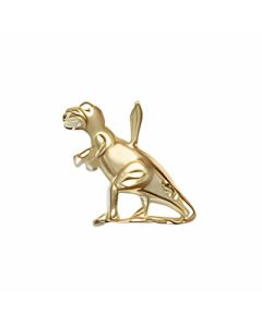 10K Yellow Gold Tyrannosaurus Pendant