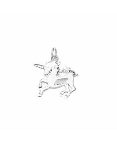 Silver Unicorn Charm