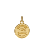 10K Yellow Gold Diploma & Grad Cap Graduation Charm