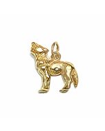 10K Yellow Gold 3D Atika Dog Charm