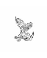 Silver 3D Beagle Dog Charm