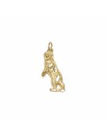 10K Yellow Gold Bear Charm