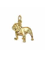 10K Yellow Gold Bulldog Charm