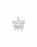 Silver Small Butterfly Charm