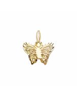 10K Yellow Gold Small Butterfly Charm