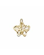 10K Yellow Gold Small Butterfly Charm