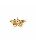 10K Yellow Gold Butterfly Charm