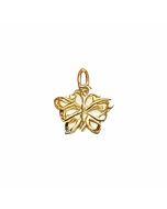 10K Yellow Gold Tiny Butterfly Charm