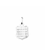 Silver Croatia Pendant