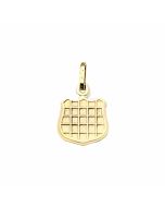 10K Yellow Gold Croatia Pendant