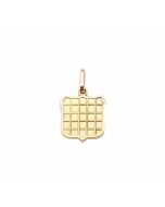 10K Yellow Gold Croatia Pendant