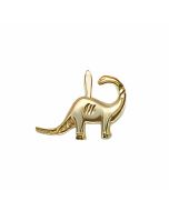 10K Yellow Gold Brontosaurus Pendant