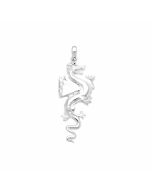 Silver Big Dragon Pendant