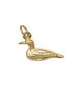 10K Yellow Gold 3D Loon Charm