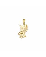 10K Yellow Gold Eagle Pendant