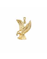 10K Yellow Gold Eagle Pendant