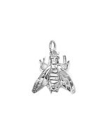 Silver 3D Fly Charm