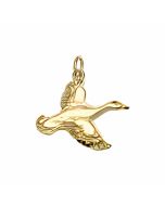 10K Yellow Gold Great Heron Charm