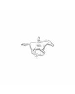 Silver Horse Pendant