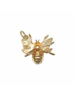 10K Yellow Gold 3D Bumblebee Charm