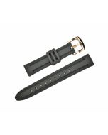 18mm Grey Center Raised Style Silicone Watch Band with Quick Release Pins
