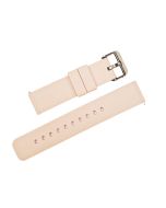 20mm Pink Plain Silicone Watch Band with Quick Release Pins