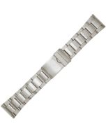 Stainless Steel 24mm Flat Box Style Buckle Watch Strap