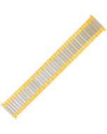Two Tone Metal Creek Style Expansion Watch Strap 20-26mm